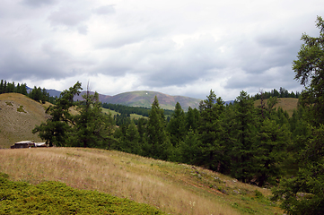 Image showing Valley in mountain altai year daytime landscape