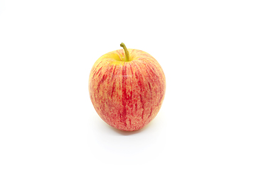 Image showing Tasty juicy apple on a white background