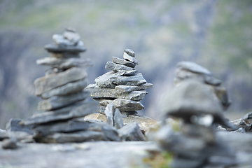 Image showing Stack of Stones