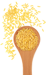 Image showing Healthy Vegan Orzo Pasta