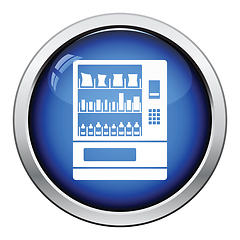 Image showing Food selling machine icon