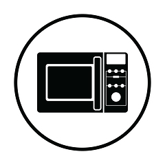 Image showing Micro wave oven icon