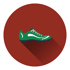 Image showing American football boot icon