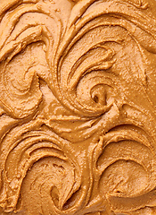 Image showing peanut butter background