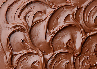 Image showing melted chocolate texture