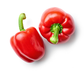 Image showing fresh red paprika