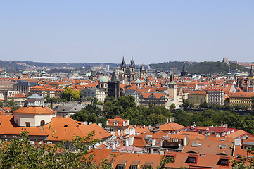 Image showing View of beautiful Prague, Czech Republic