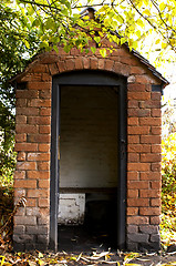 Image showing Outside toilet