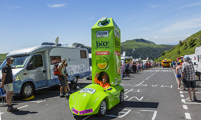 Image showing The Vehicle of Pressade - Tour de France 2016