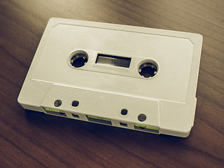 Image showing Vintage looking Tape cassette