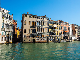 Image showing Canal Grande in Venice HDR