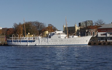 Image showing The Royal Norwegian Yacht, Norge.
