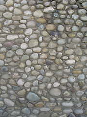 Image showing grey stone wall background