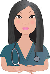 Image showing Asian Nurse