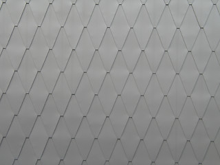 Image showing grey metal diamond background