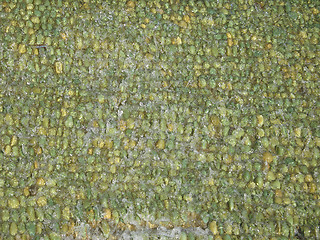 Image showing green pebbles under water background