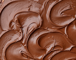 Image showing melted chocolate texture