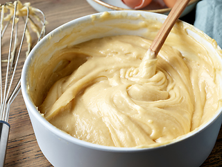 Image showing process of making dough