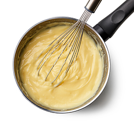 Image showing process of making custard cream