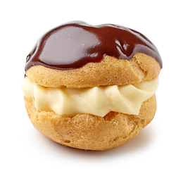 Image showing freshly baked cream puff