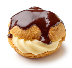 Image showing fresh homemade cream puff