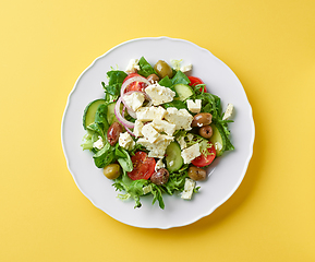 Image showing fresh vegetable salad