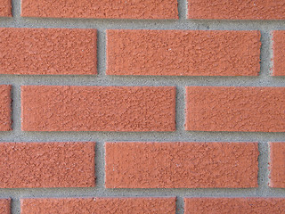 Image showing orange bricks background