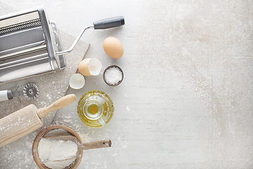 Image showing Making ravioli pasta