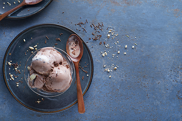 Image showing Chocolate Ice cream