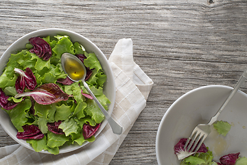 Image showing Lettuce salad