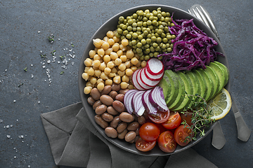 Image showing Vegetable bowl	