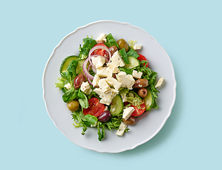 Image showing fresh vegetable salad