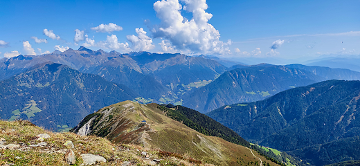 Image showing South Tyrolean Alps in autumn