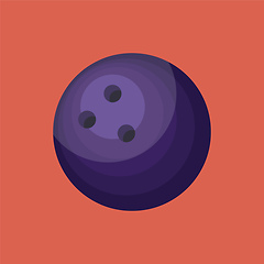 Image showing Blue Ball vector color illustration.