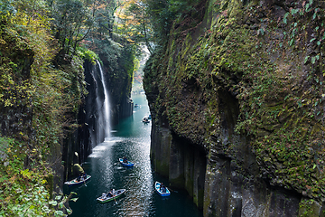 Image showing Japanese Takachiho Gorge