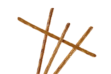 Image showing salt sticks closeup