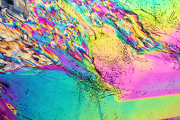 Image showing Trisodium citrate microcrystals