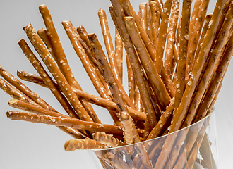 Image showing salt sticks closeup