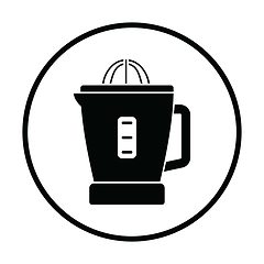 Image showing Citrus juicer machine icon