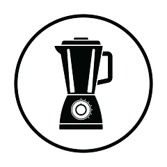 Image showing Kitchen blender icon