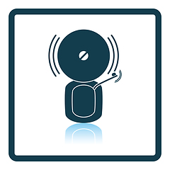 Image showing Fire alarm icon