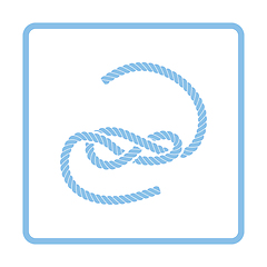 Image showing Knoted rope  icon