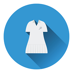 Image showing Tennis woman uniform icon