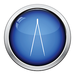 Image showing Electric tweezers icon