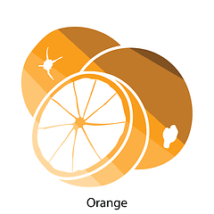 Image showing Orange icon