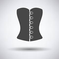 Image showing Sexy corset icon