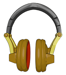 Image showing A modern audio device vector or color illustration