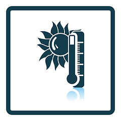 Image showing Summer heat icon