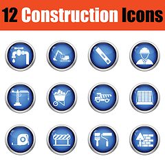 Image showing Construction icon set. 