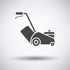 Image showing Lawn mower icon